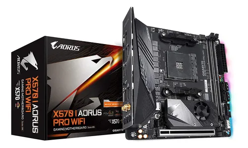 Computador Mitx, Ryzen 5600x, Aorus X570, Nvidia 1650, 16gb (Usado)