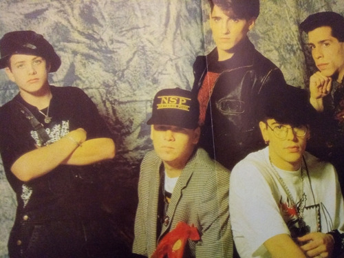 New Kids On The Block Poster Gigante - ' 91 (Usado)