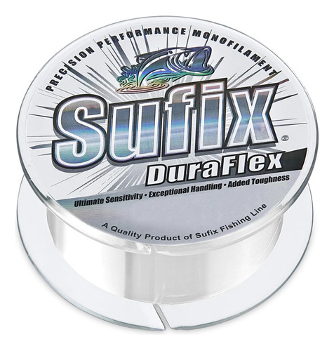 Hilo Para Pesca Sufix Duraflex 15.5 Kg 100 Metros