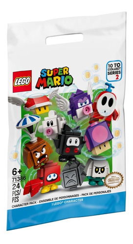 Lego Super Mario Series 2 Enemigos Bloque 24 Pzas Sobre Azar