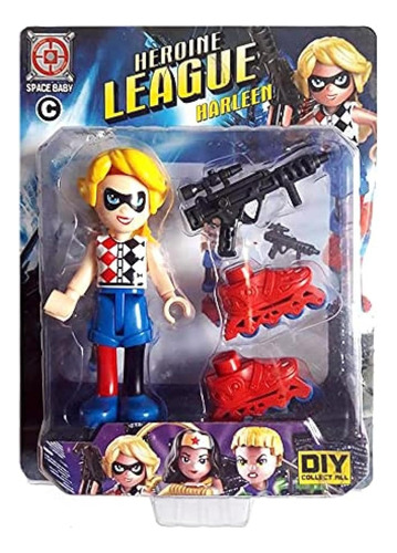 Dc Super Hero Girls Harley Quinn Toy Heroine League 