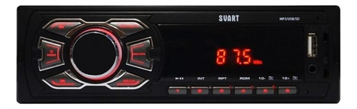 Radio para auto Svart RED T100 con USB y lector de tarjeta SD