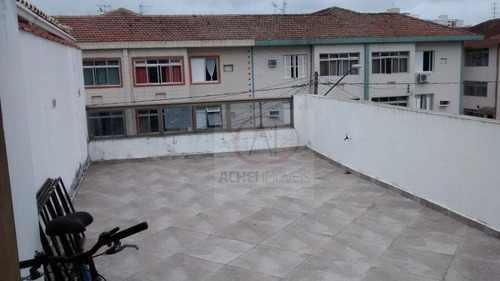 Imagem 15 de 20 de Casa Com 4 Dormitórios À Venda, 252 M² Por R$ 950.000,00 - Aparecida - Santos/sp - Ca1250