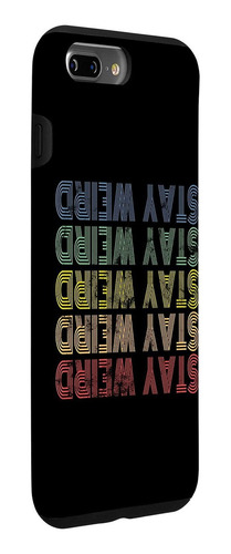iPhone 7 Plus/8 Plus Stay Weird Vintage Retro Case