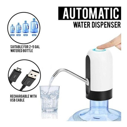 Imagen 3 de 5 de Dispensador De Agua Recargable - Extrae Agua Del Botellon