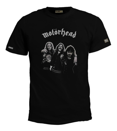 Camiseta Motorhead Metal Rock Banda Poster Motor Head Bto