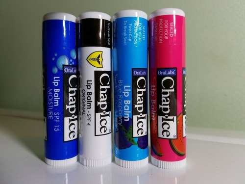 Chap Ice Bálsamo Protector Labios Manteca De Cacao Lips Imp