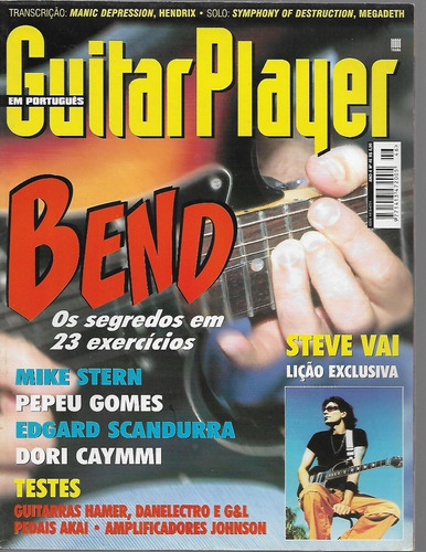 Revista Guitar Player Nº46 Dezembro 1999 Bend Stevie Vai 