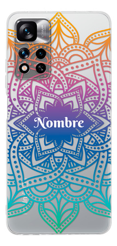Funda Xiaomi Mandalas Personalizada Con Tu Nombre