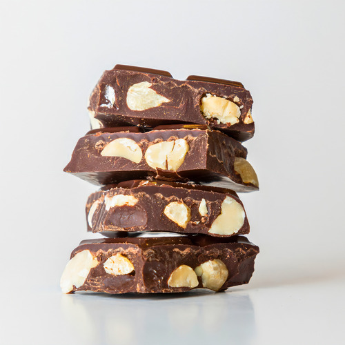 Chocolate Belga C/ Amendoim Zero Lactose Cacau Vegan 15x30g