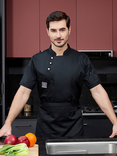 Chef Filipino Uniforme Transpirable Y Resistente+mandil