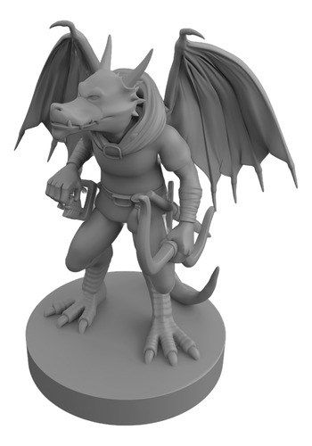 Miniaturas Dnd: Winged Kobold Ranger