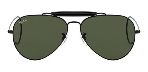 Óculos De Sol Ray Ban Outdoorsman I Rb3030 L9500 58 - Preto