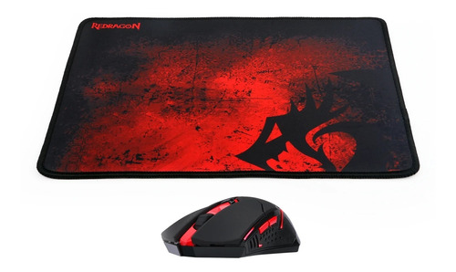 Kit Redragon  M601wl-ba -mouse-mouse Pad-pc-ps4-xbox One-