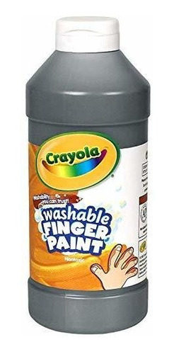 Binney & Smith Crayola (r) Lavable Pintura De Dedos, 16 Oz.,