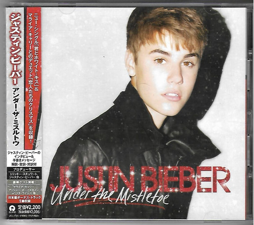 Justin Bieber Cd Under The Mistletoe Cd Japones Bonus Track