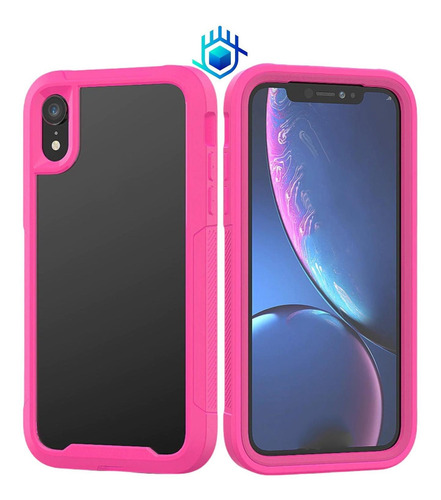 Funda 360+ Mica Para iPhone Uso Rudo Cobertura Completa Case