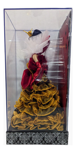 Muñeca Disney. Villains. Designer Collection Queen Of Hearts (Usado)