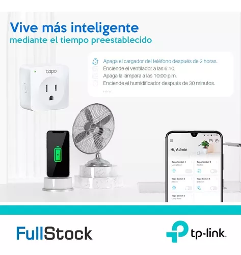 Enchufe inteligente TP-Link Tapo P100 Wi-Fi