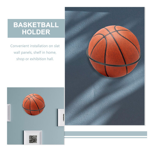 Soporte De Baloncesto Multifunción Para Montaje En Pared, 3