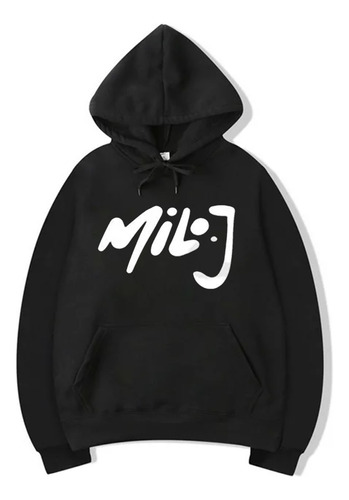 Milo J - Buzo Canguro Unisex - 111 Hip Hop Trap Logo