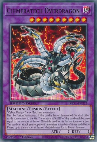 Chimeratech Overdragon (sgx1-eng22) Yu-gi-oh!