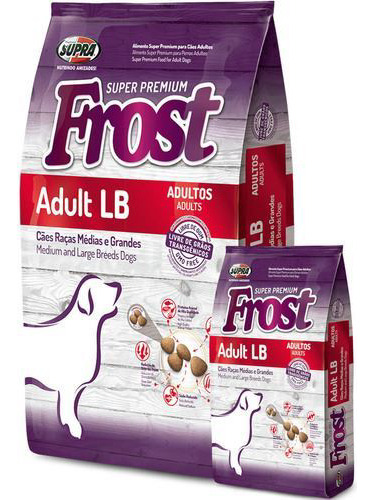Imagen 2 de 7 de Ración Perro Frost Adulto Raza Grande + Obsequio Y E. Gratis
