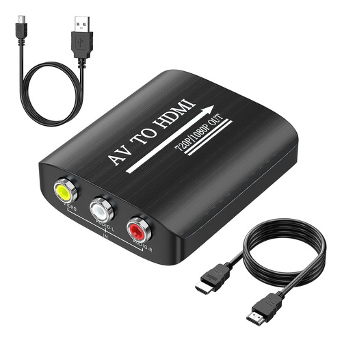 Gingin Converter, Rca A Hdmi, 720/1080p (60 Hz)