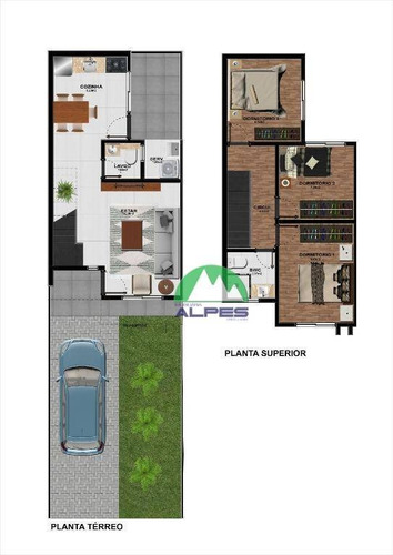 Sobrado À Venda, 75 M² Por R$ 265.000,00 - Sítio Cercado - Curitiba/pr - So1240