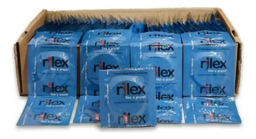 Caixa Preservativo Camisinha Lubrificado Rilex 144 Unidades
