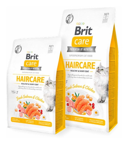 Brit Care Gato Haircare Healthy Shinny Coat 7kg