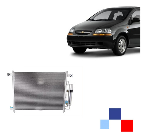 Condensador A/c Chevrolet Aveo 2004-2008