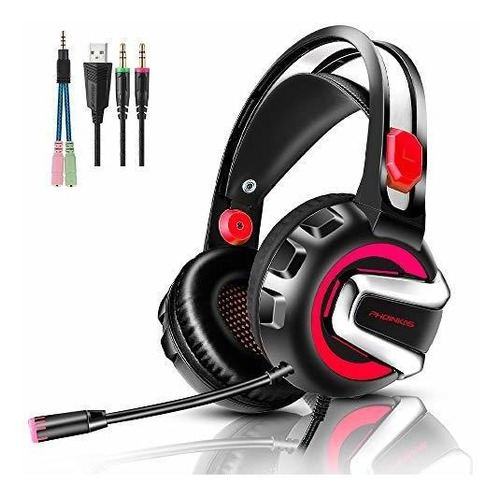 Gaming Headset, Phoinikas H4 auriculares Estéreo 