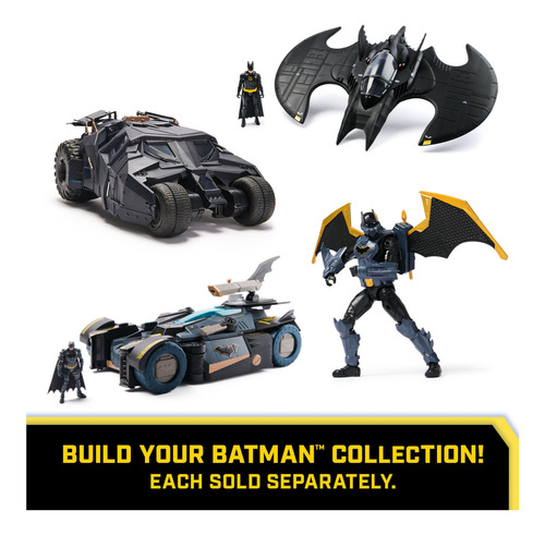 Vaso Rc Batmobile A Escala 1:15 De Batman, 85 Aniversario