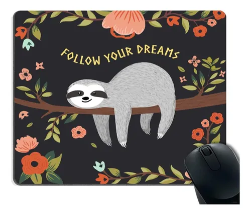Smooffly Gaming Mouse Pad Custom, Siga Sus Sueños Pad Mouse