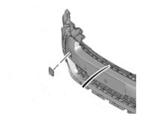 Tapa Gancho Remolque Delantero Peugeot Nueva Partner 1.6