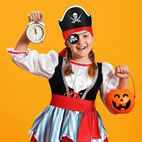Conjunto De Accesorios De Disfraz De Pirata Parches De Ojo D