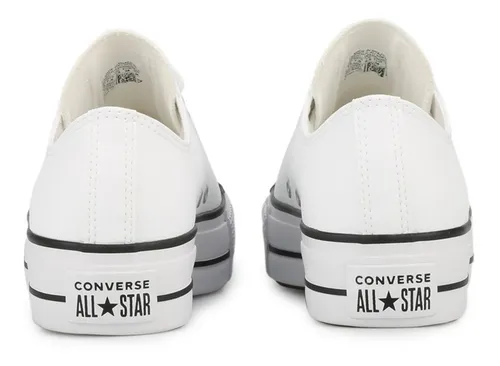 Zapatillas Converse All Star Plataforma Blanco