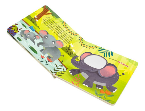 Meu Livro-espelho: Animais Da Selva: Meu Livro-espelho: Animais Da Selva, De Mammoth World. Editora Todolivro, Capa Dura, Edição 1 Em Português, 2023