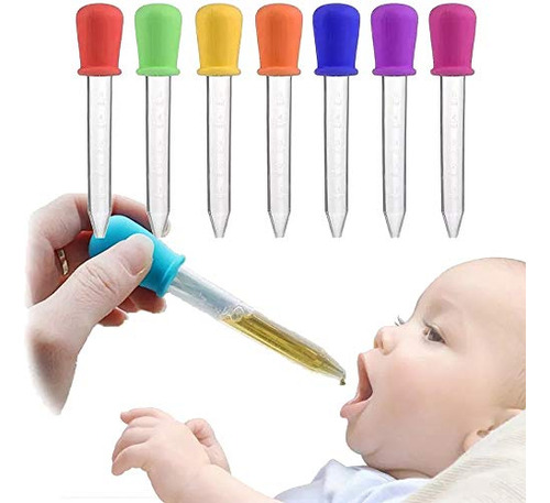20 Pcs 5 Ml Liquid Droppers Silicone,silicone Plastic L...