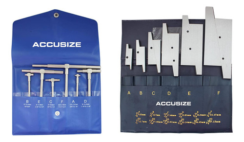 Accusize Industrial Tools Juego Paralelo Precision Ajustable