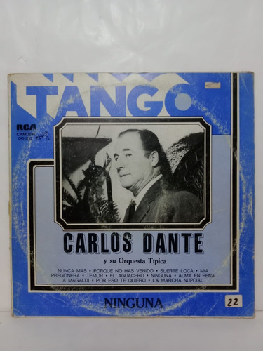 Carlos Dante- Ninguna- Lp, Argentina, 1980
