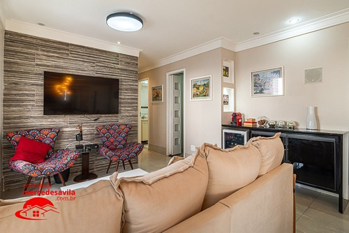 Imagem 9 de 15 de Apartamento Alto Da Boa Vista Reformado 94 M² - V-104263