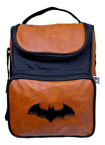 Fm Lonchera Termica Escolar Dc Batman 02164
