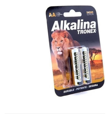 10 Baterias Pilas Tronex Aa Alkalina 1.5v Icontec 1.5v