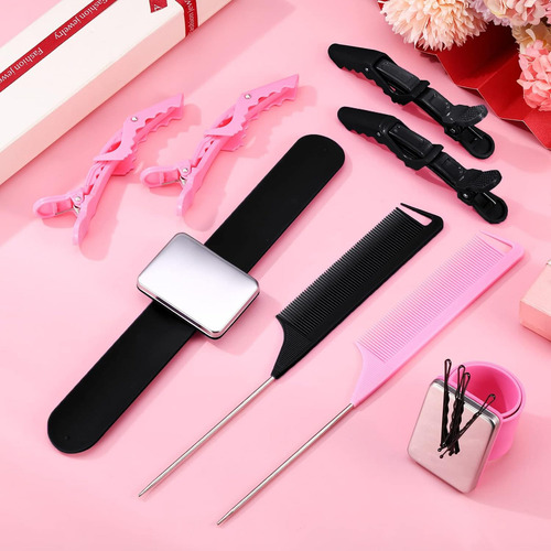 X 14 Herramientas De Trenzado De Cabello, 2 Pulseras