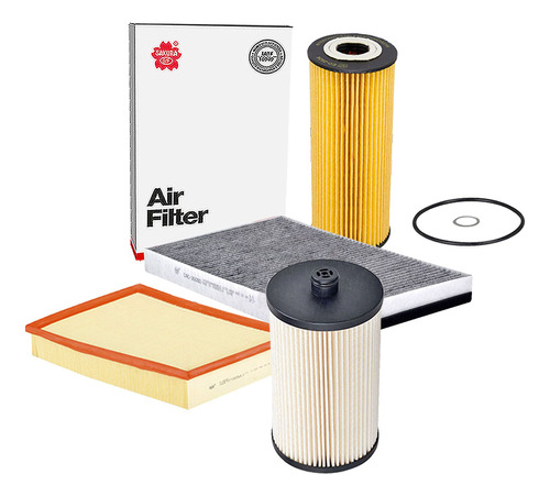 Kit Filtros Aceite Aire Gasolina Cabina Crafter 30 2.5l 2007