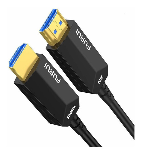 Cable Hdmi 2.1 8k De Fibra Optica 30mt Furui