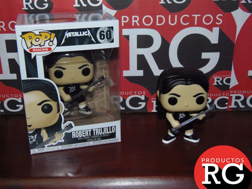 Pop! Rocks Metallica (60) Robert Trujillo +caja Protectora *