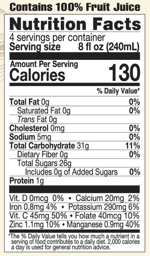 Lakewood Organic Pineapple Juice 946ml